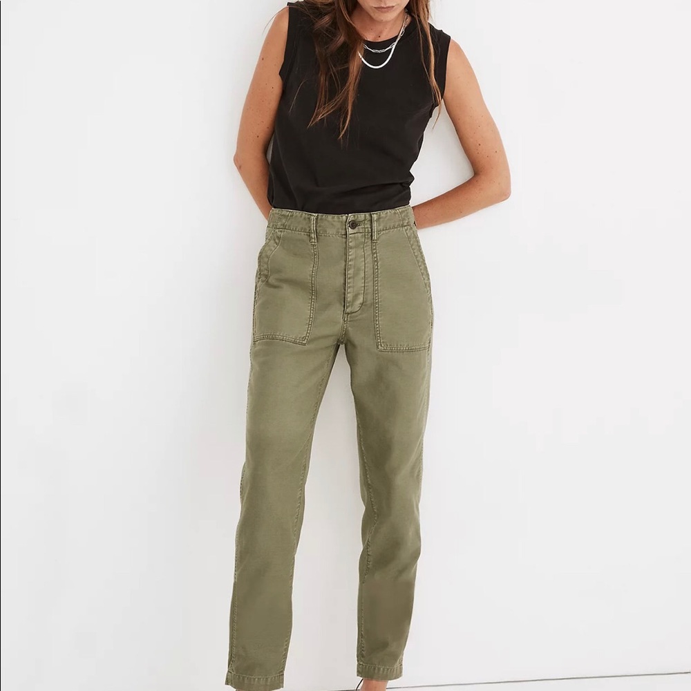 Madewell Griff Tapered Fatigue Pant
